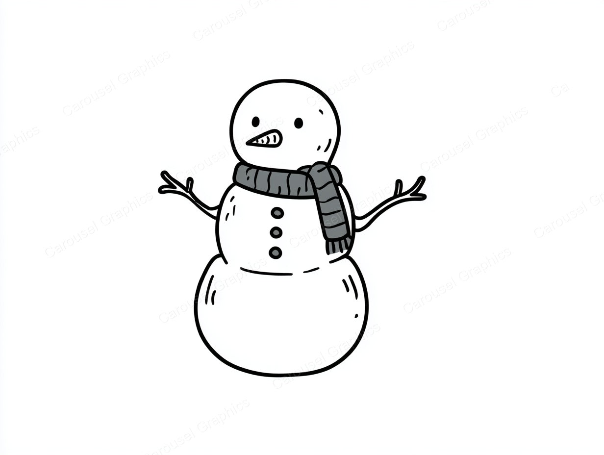 Snowmen Vector Graphic preview