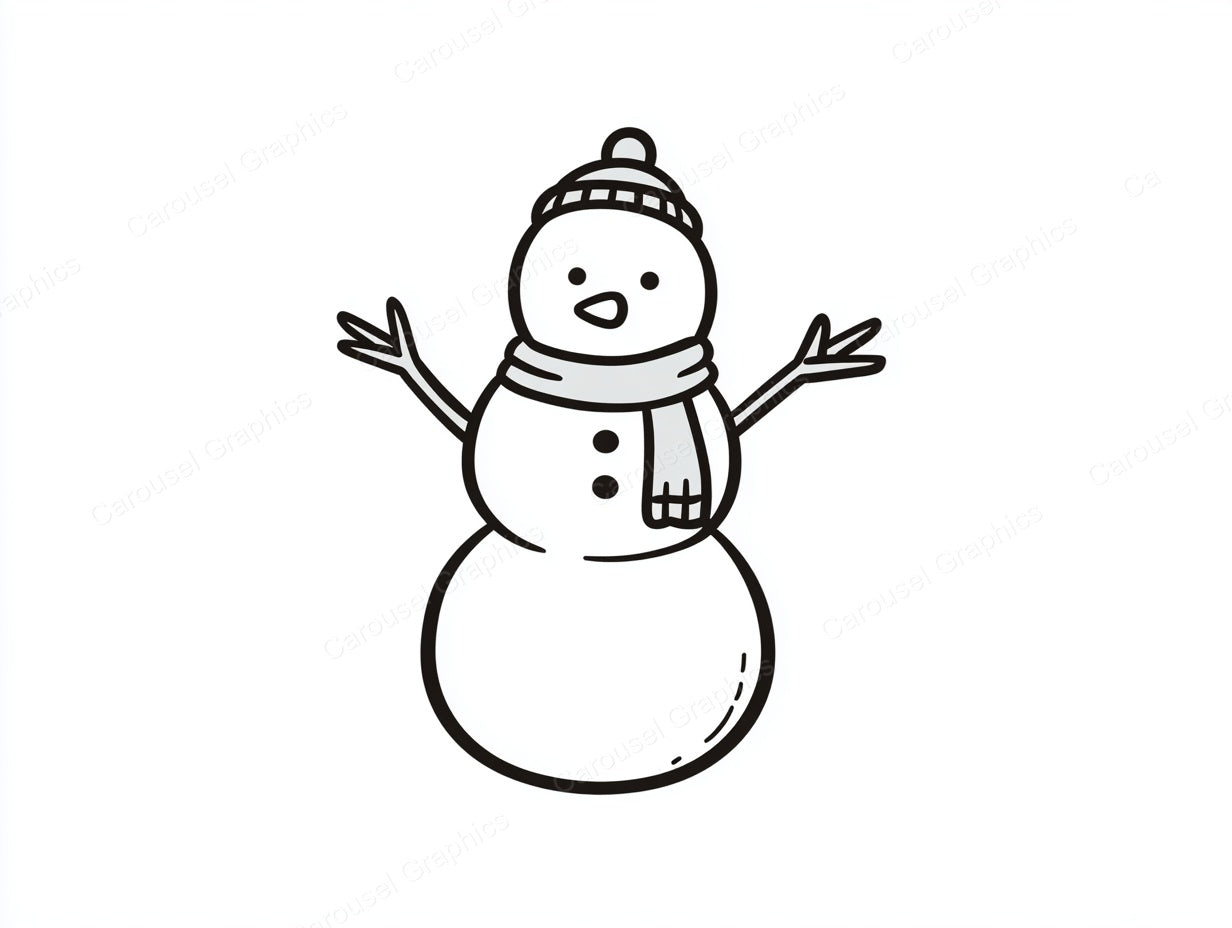 Snowmen Vector Graphic preview