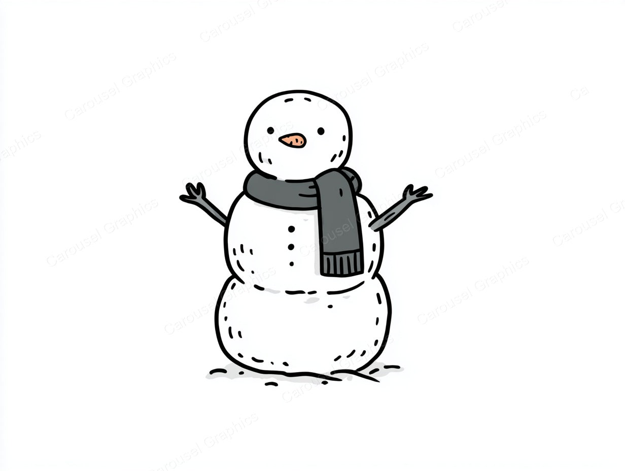 Snowmen Vector Graphic preview