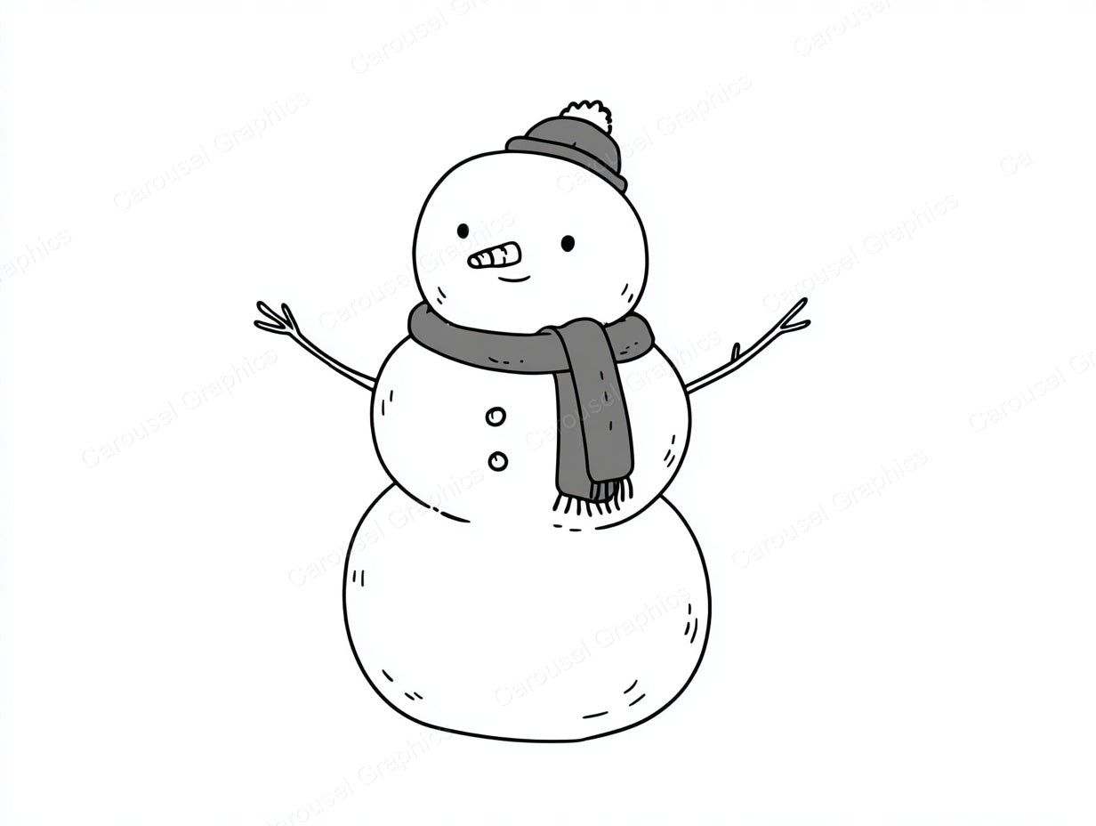 Snowmen Vector Graphic preview