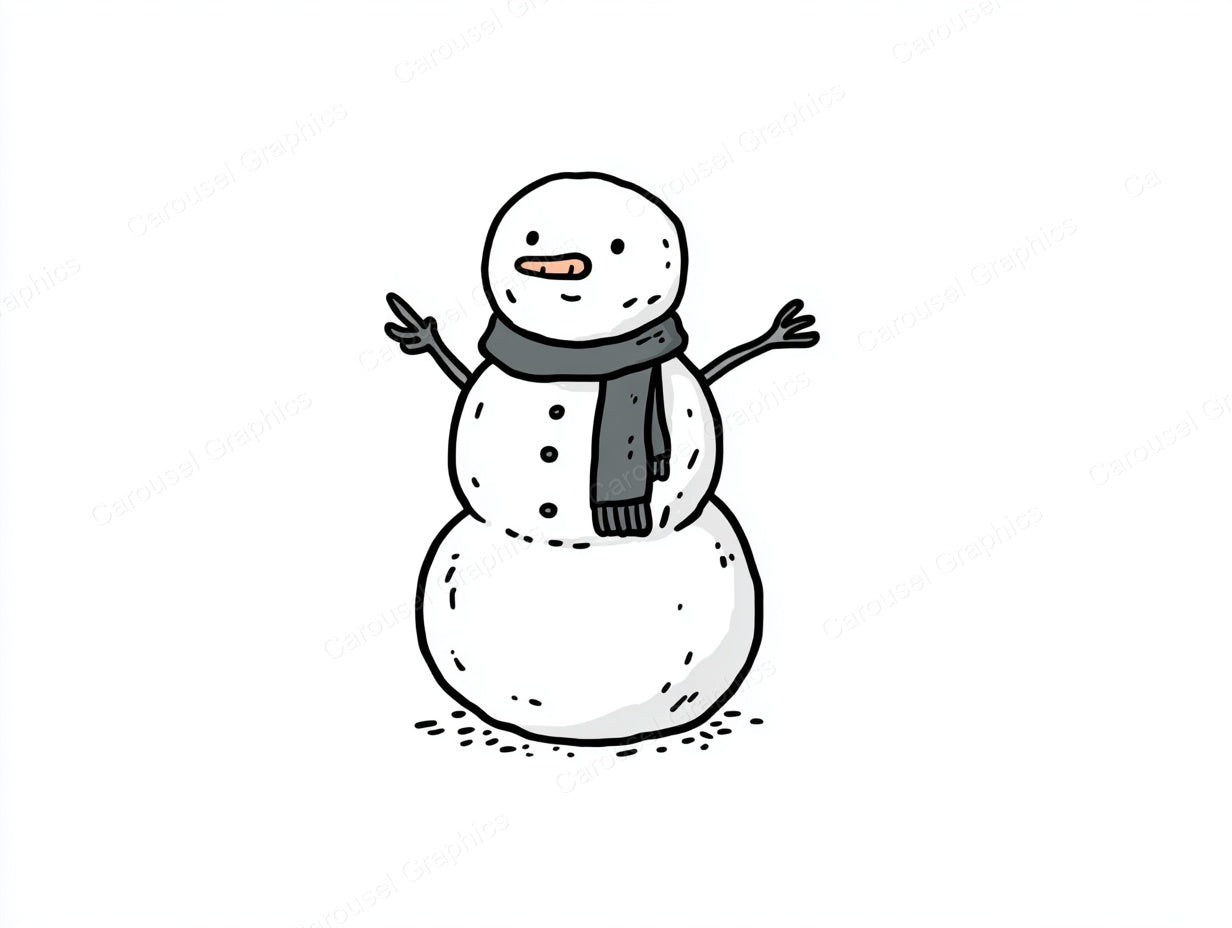 Snowmen Vector Graphic preview