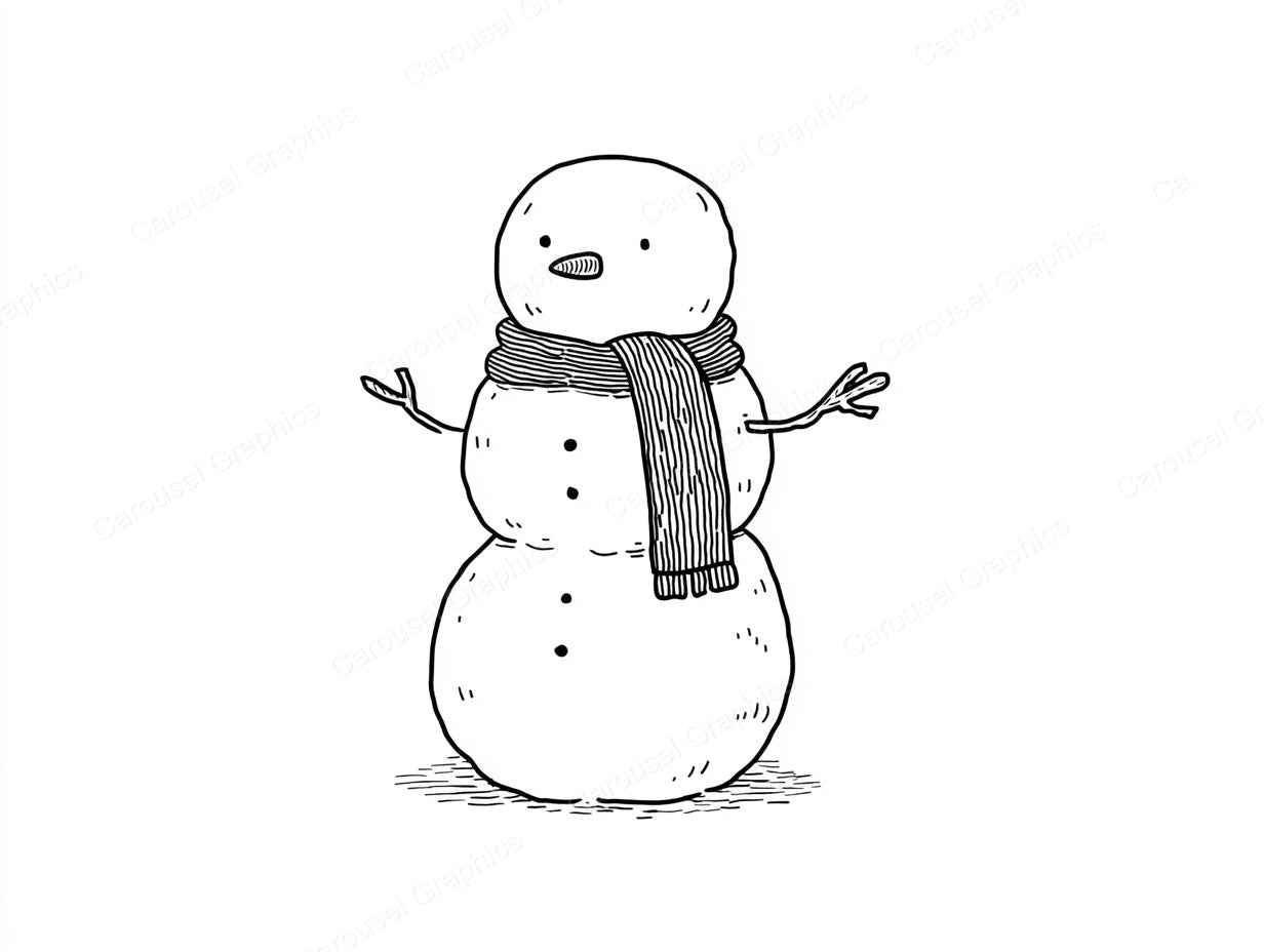 Snowmen Vector Graphic preview