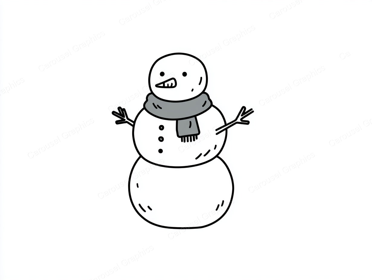 Snowmen Vector Graphic preview