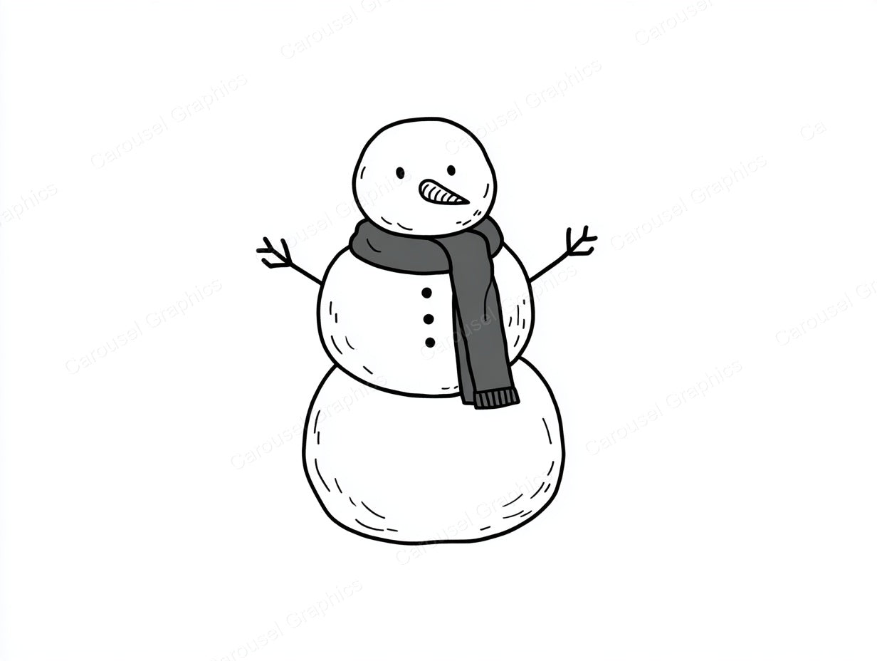 Snowmen Vector Graphic preview