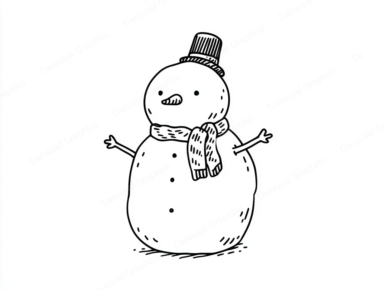 Snowmen Vector Graphic preview