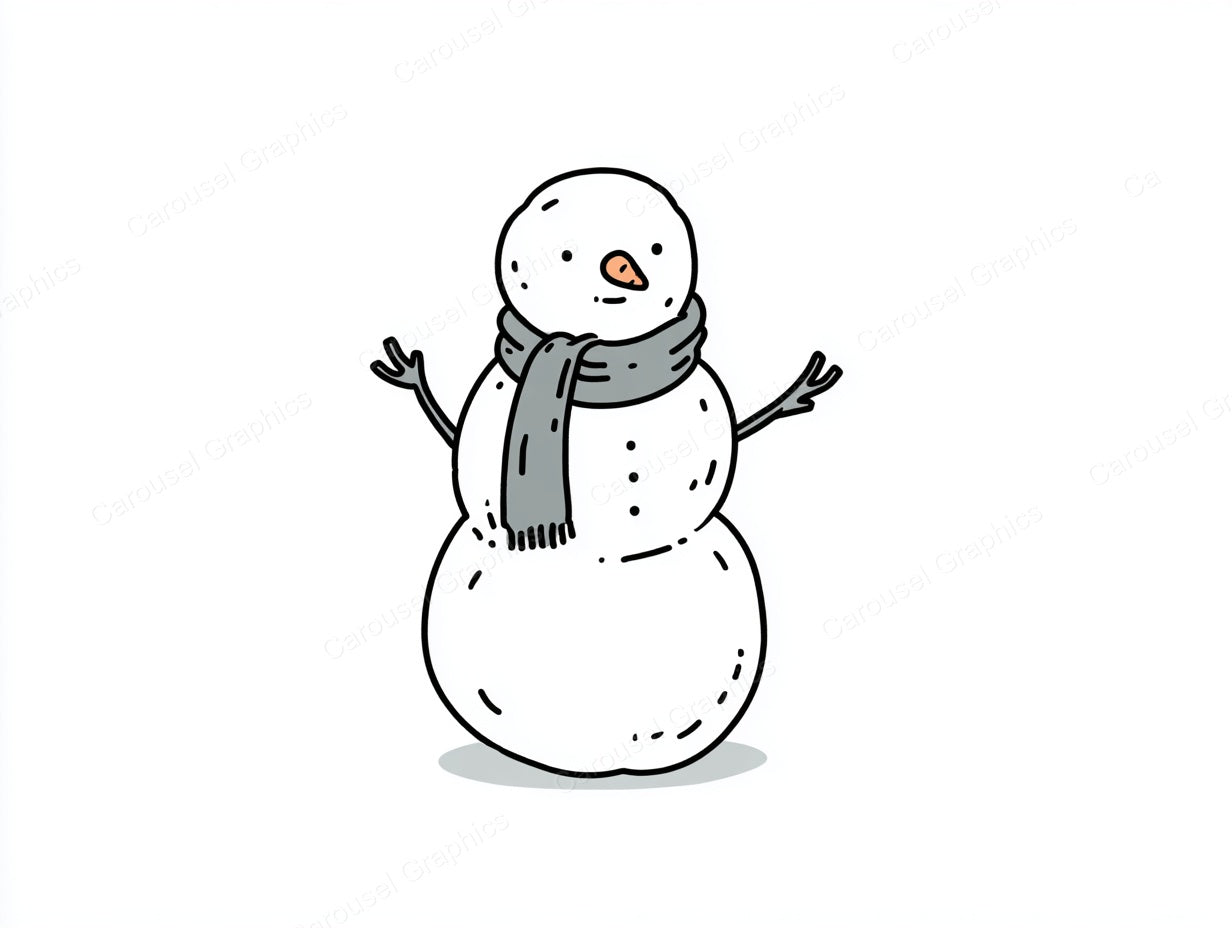 Snowmen Vector Graphic preview