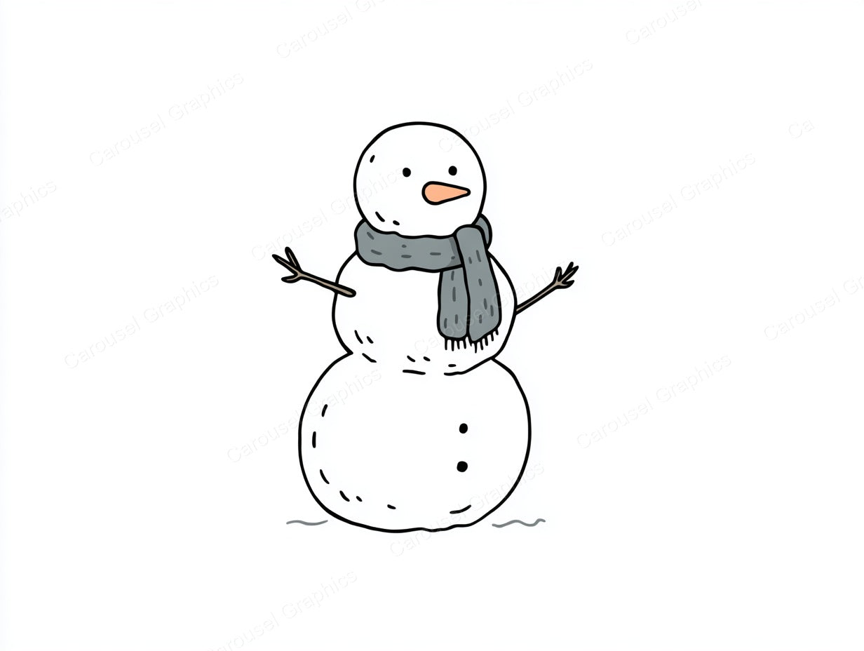 Snowmen Vector Graphic preview