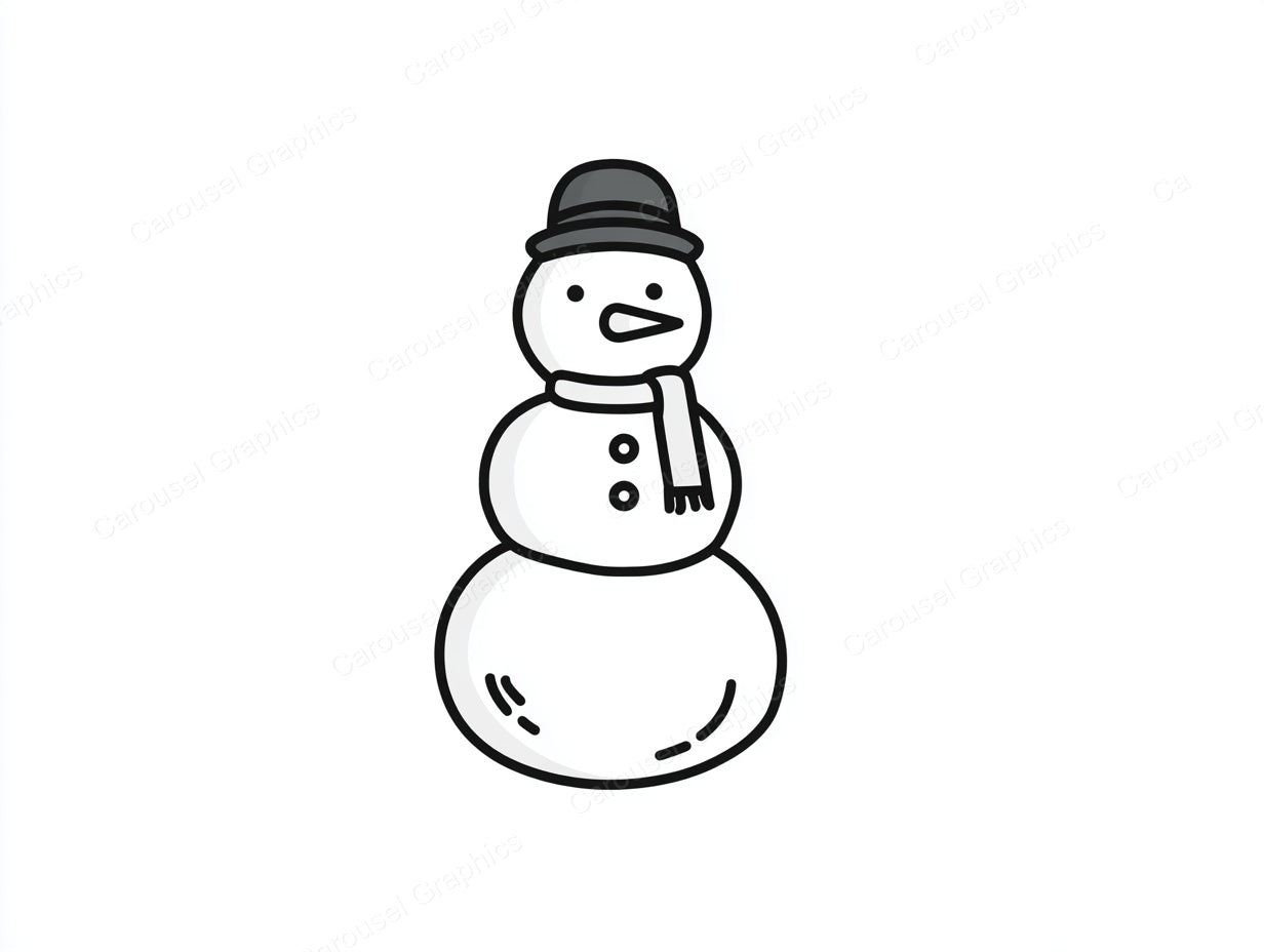 Snowmen Vector Graphic preview