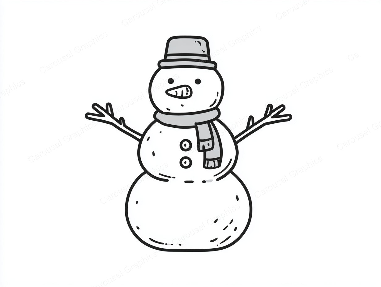 Snowmen Vector Graphic preview