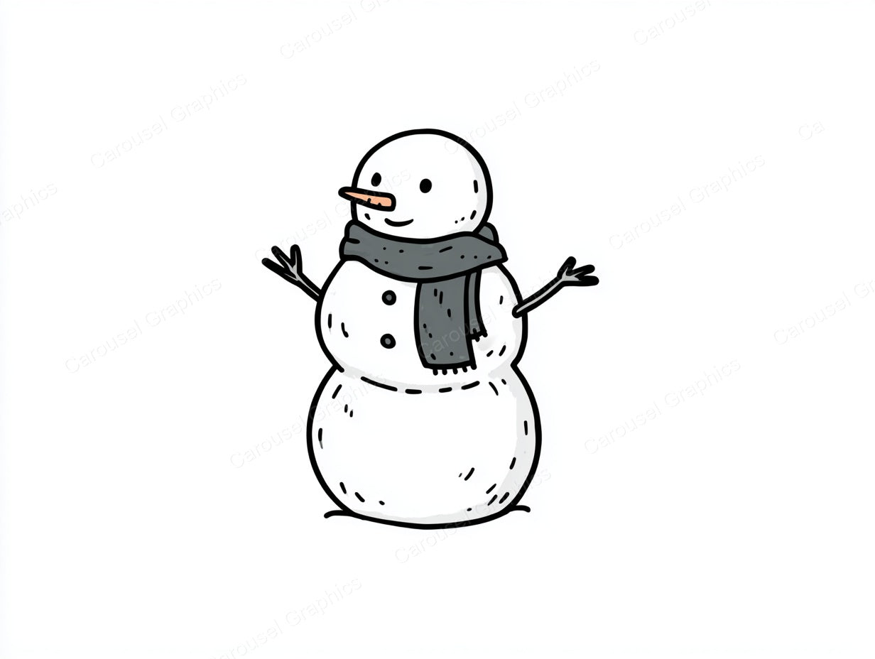 Snowmen Vector Graphic preview