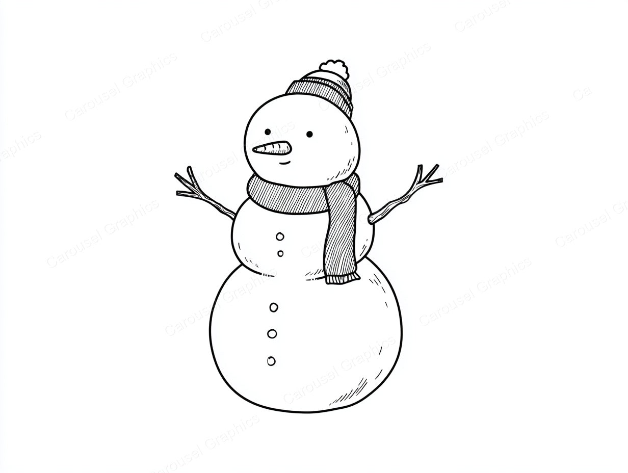 Snowmen Vector Graphic preview