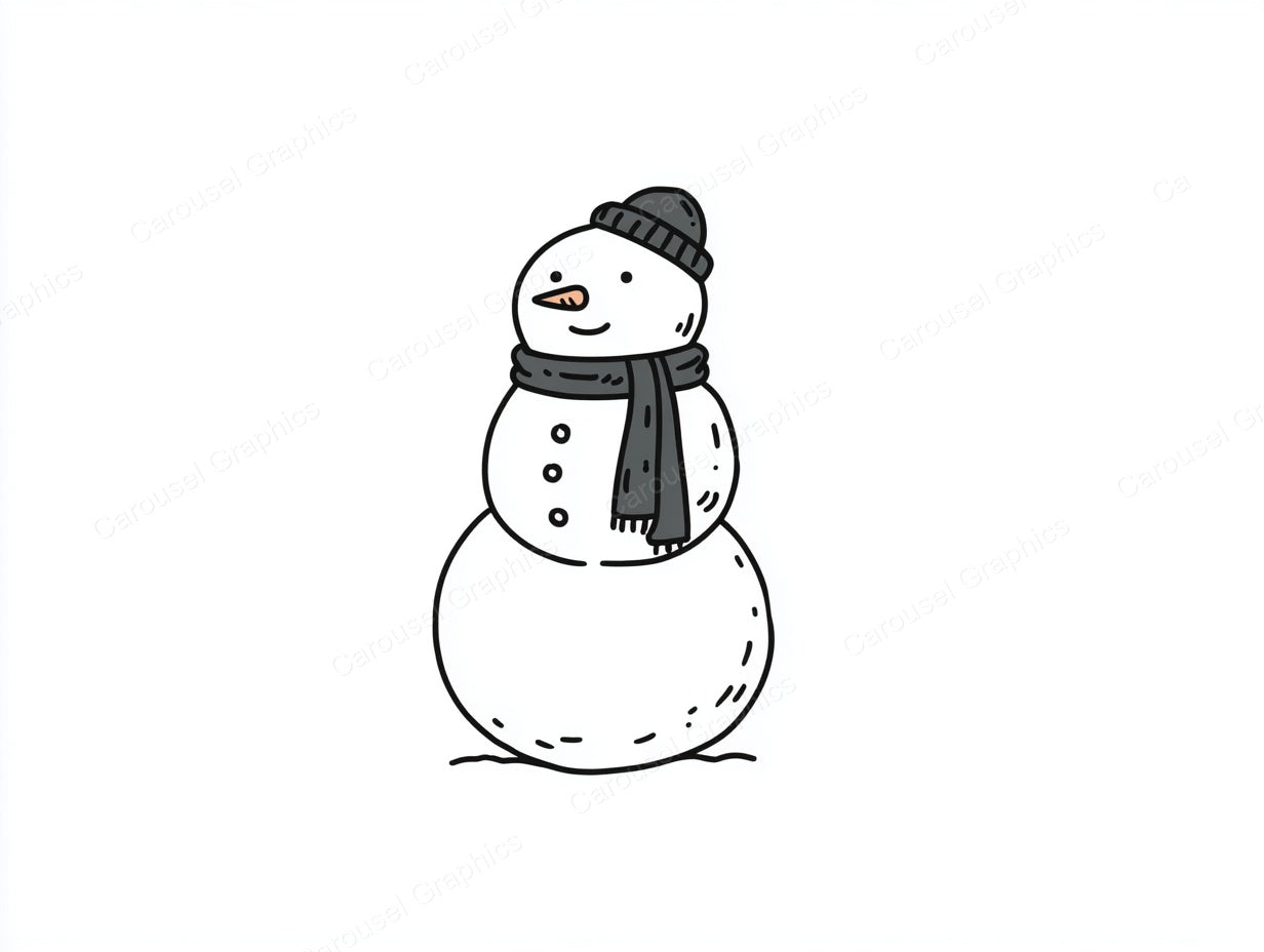 Snowmen Vector Graphic preview