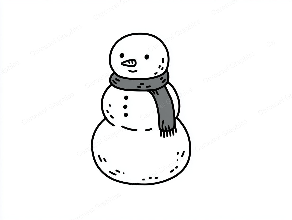 Snowmen Vector Graphic preview