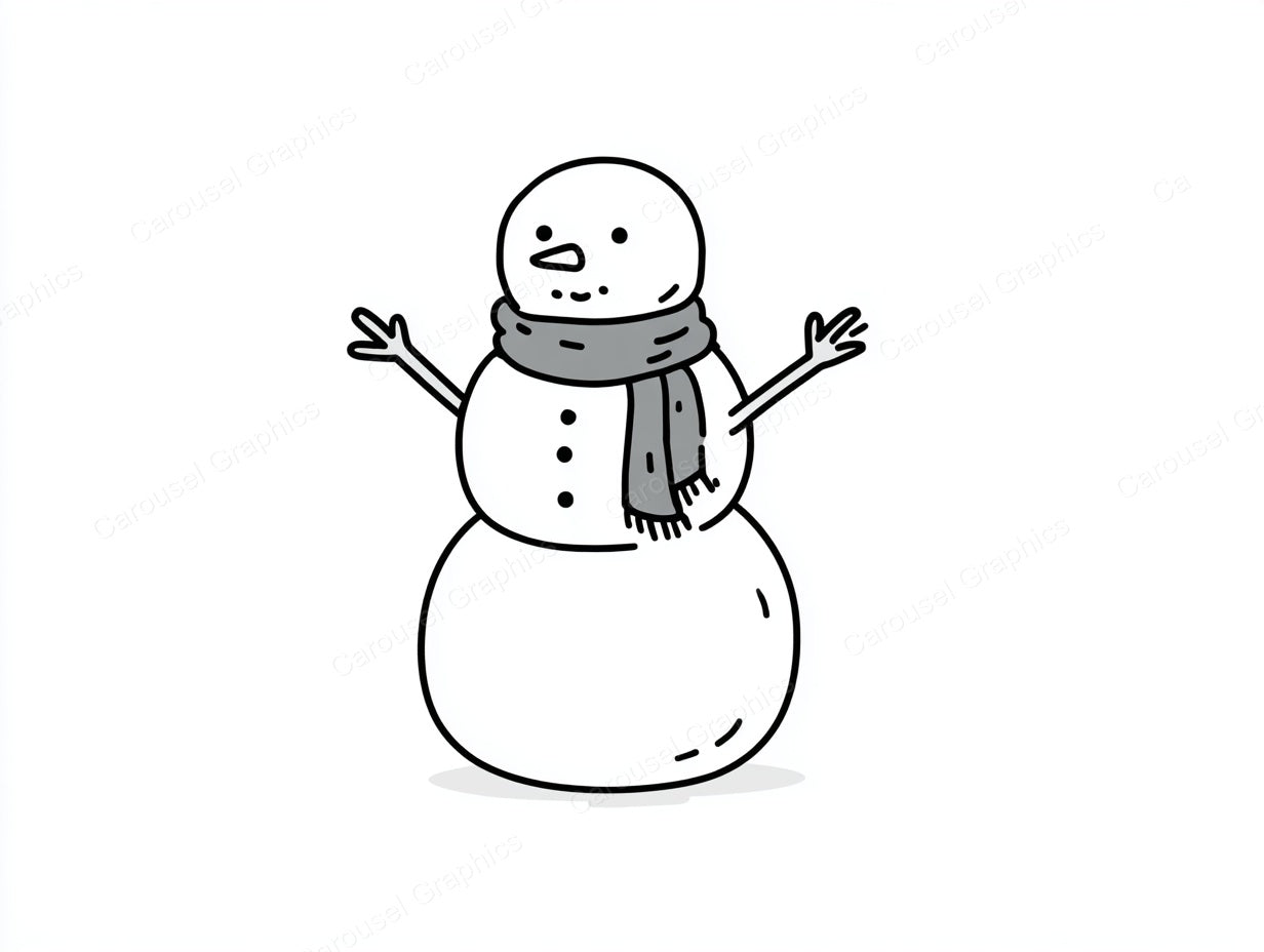 Snowmen Vector Graphic preview