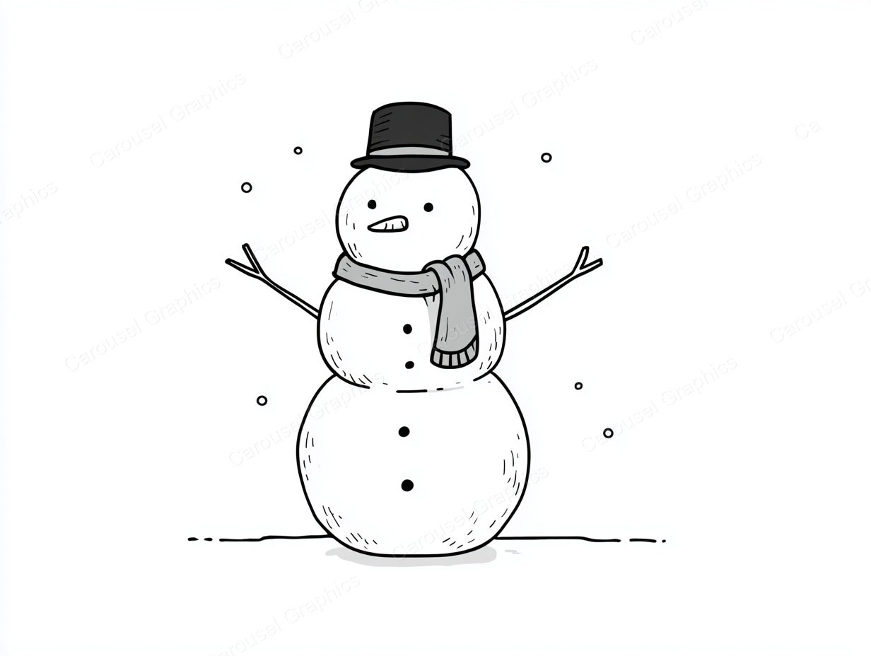 Snowmen Vector Graphic preview