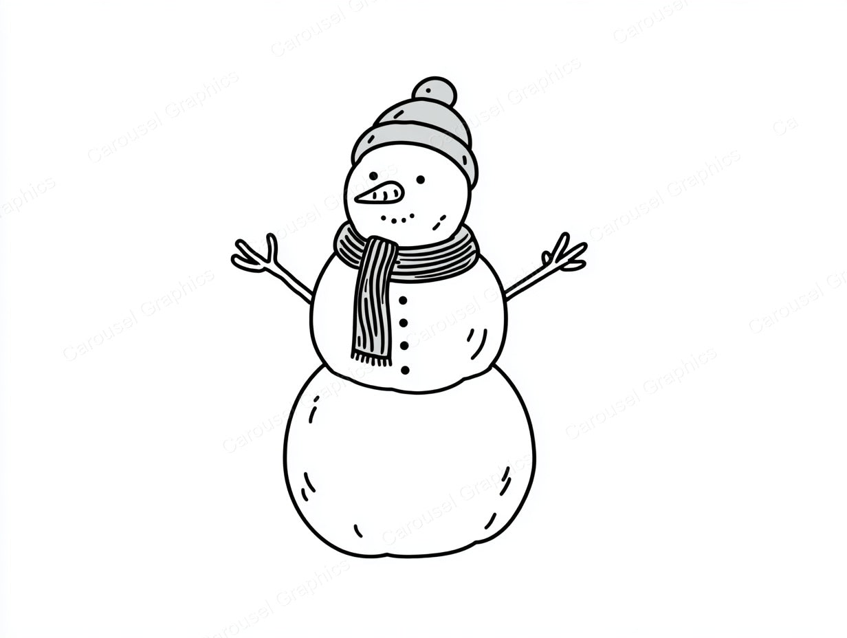 Snowmen Vector Graphic preview