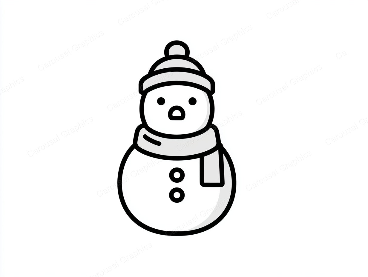Snowmen Vector Graphic preview