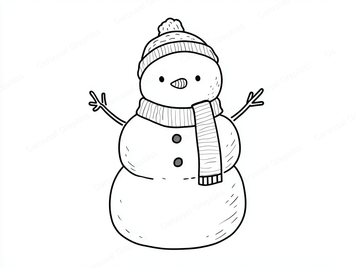 Snowmen Vector Graphic preview