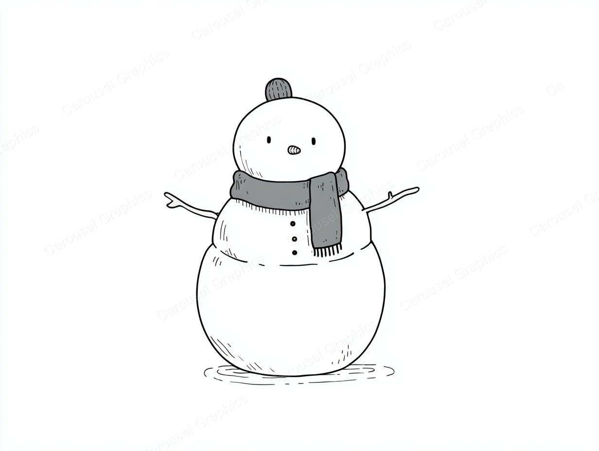 Snowmen Vector Graphic preview