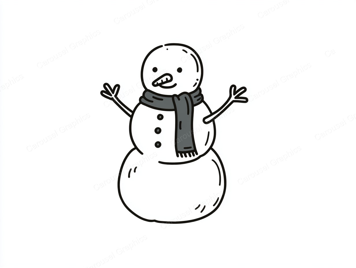 Snowmen Vector Graphic preview