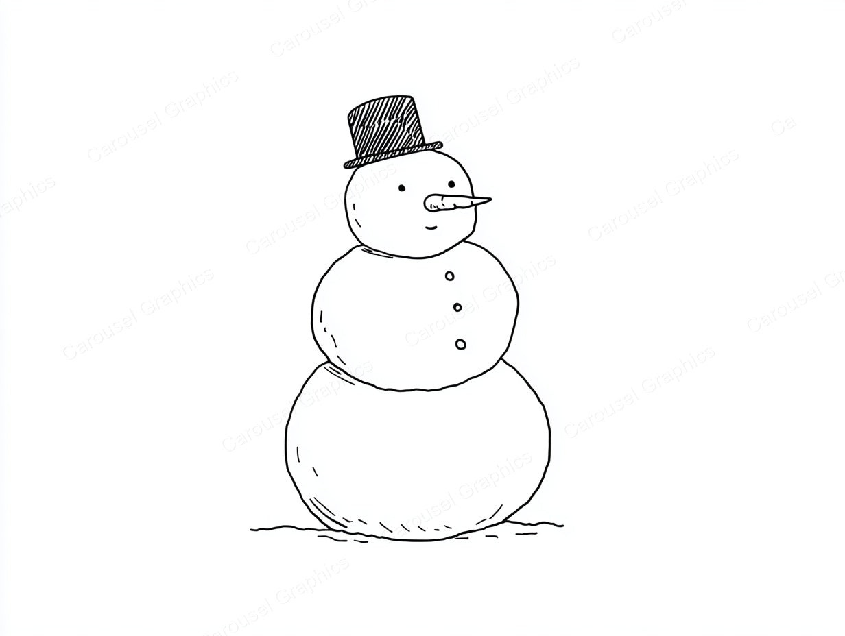 Snowmen Vector Graphic preview