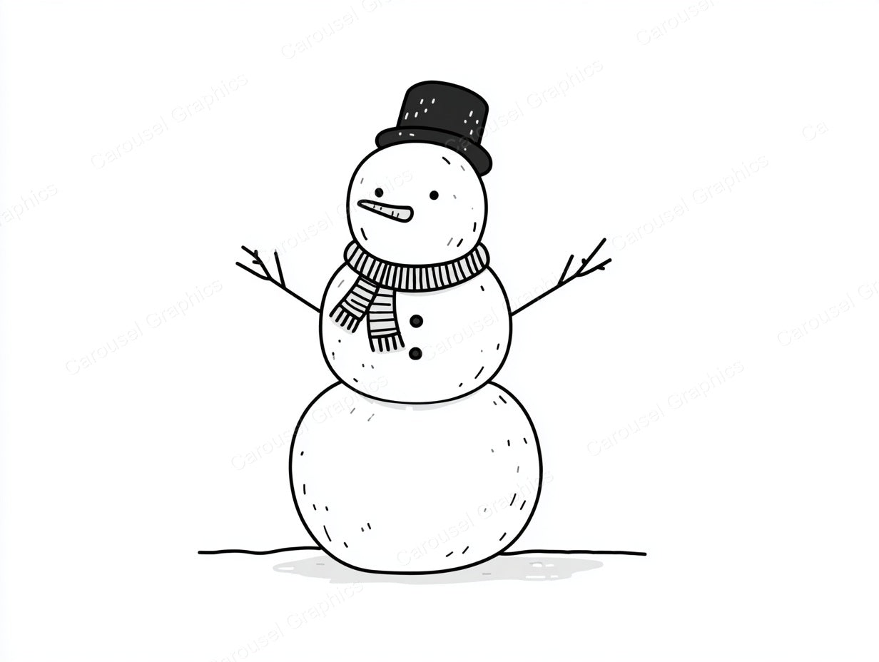 Snowmen Vector Graphic preview