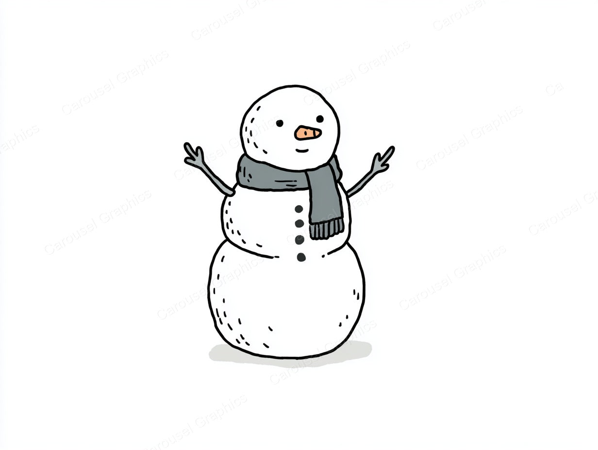 Snowmen Vector Graphic preview
