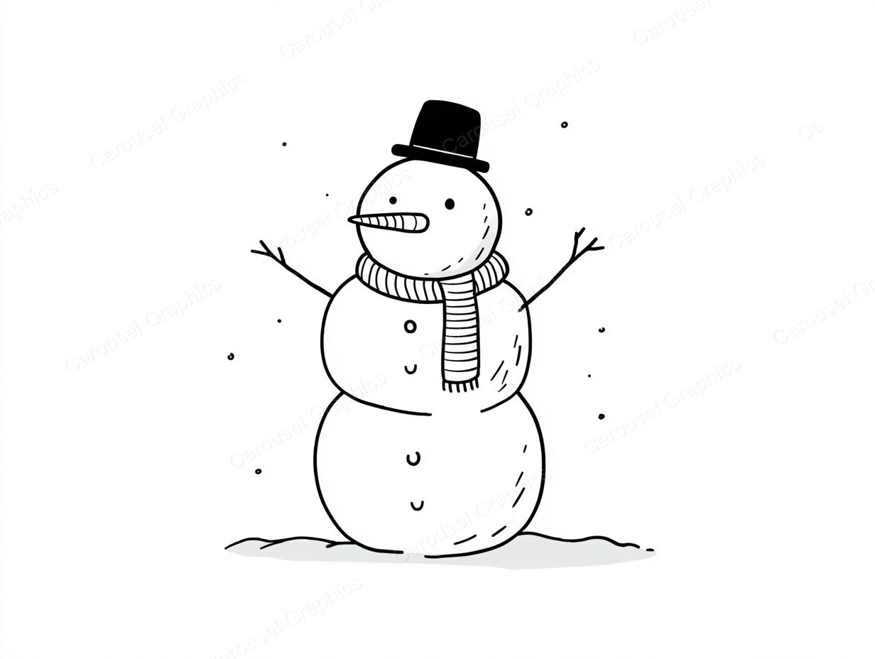 Snowmen Vector Graphic preview