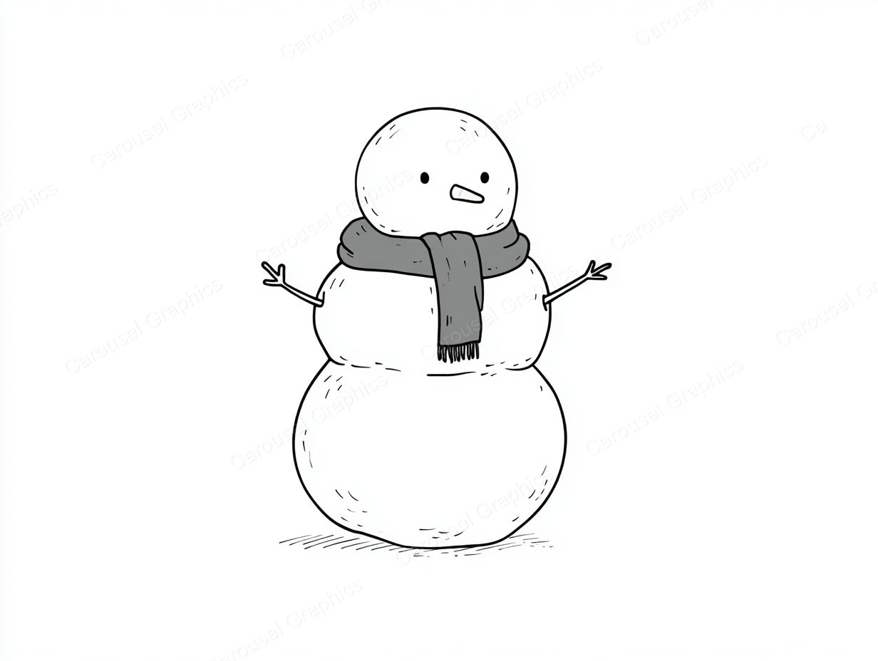 Snowmen Vector Graphic preview