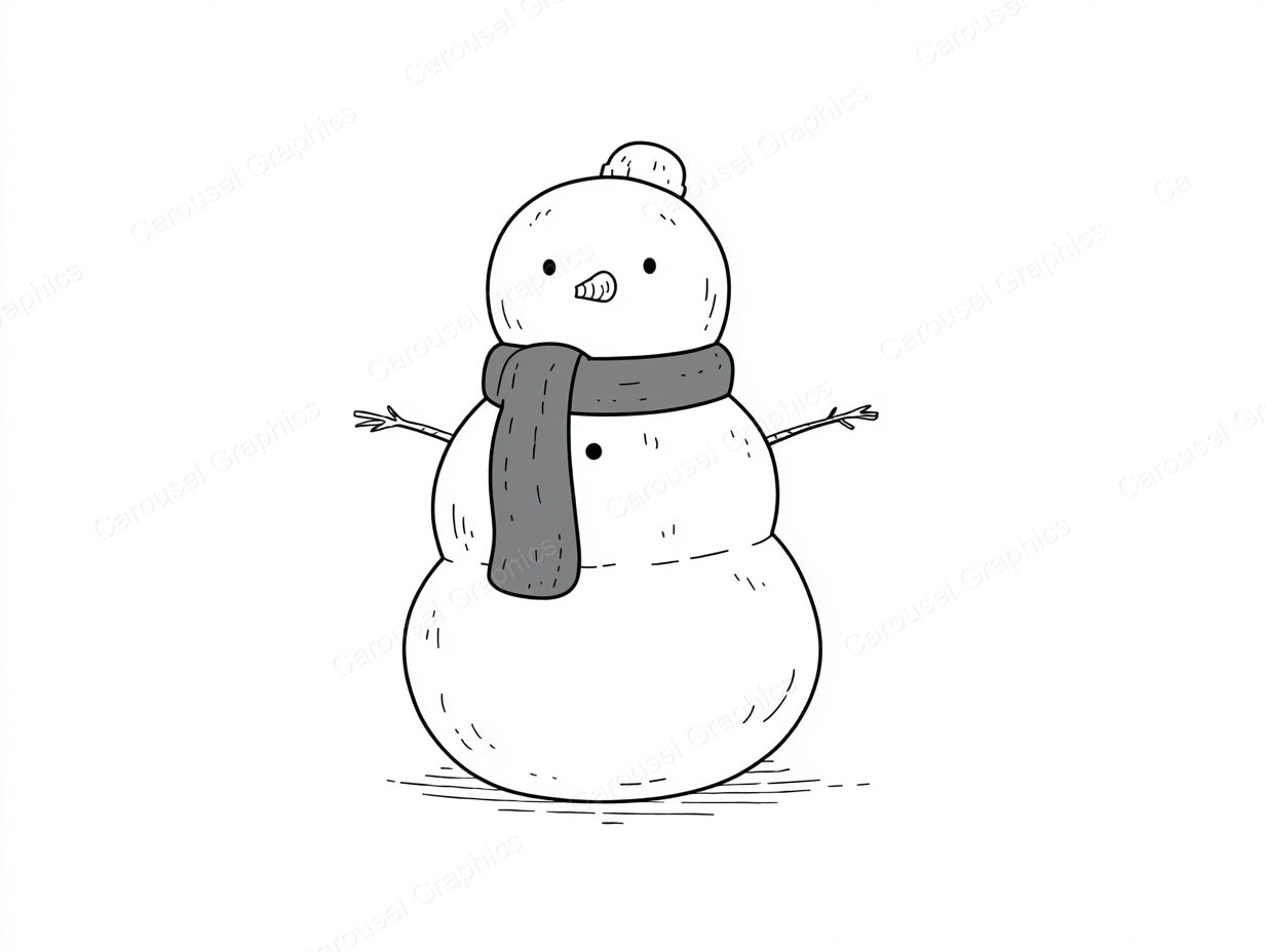 Snowmen Vector Graphic preview