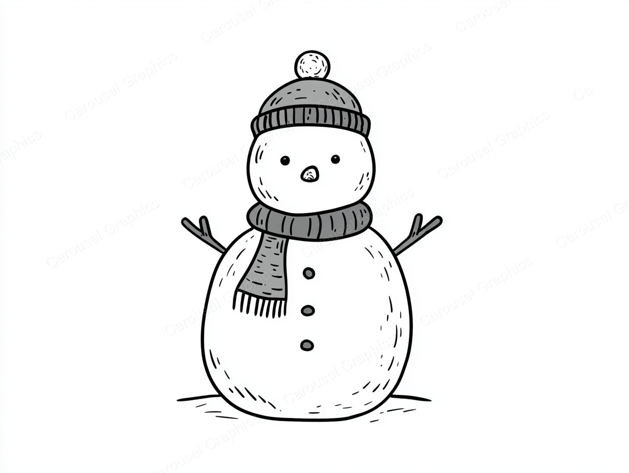 Snowmen Vector Graphic preview