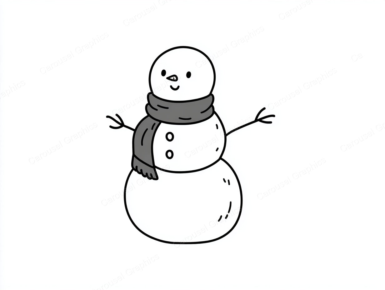 Snowmen Vector Graphic preview