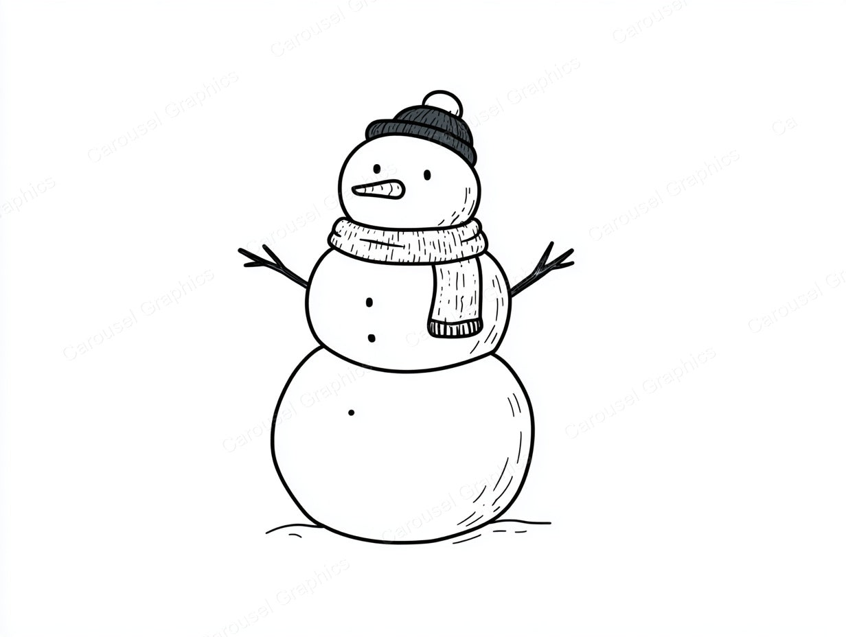 Snowmen Vector Graphic preview