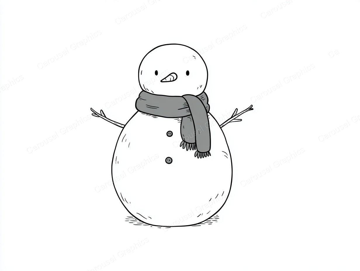 Snowmen Vector Graphic preview