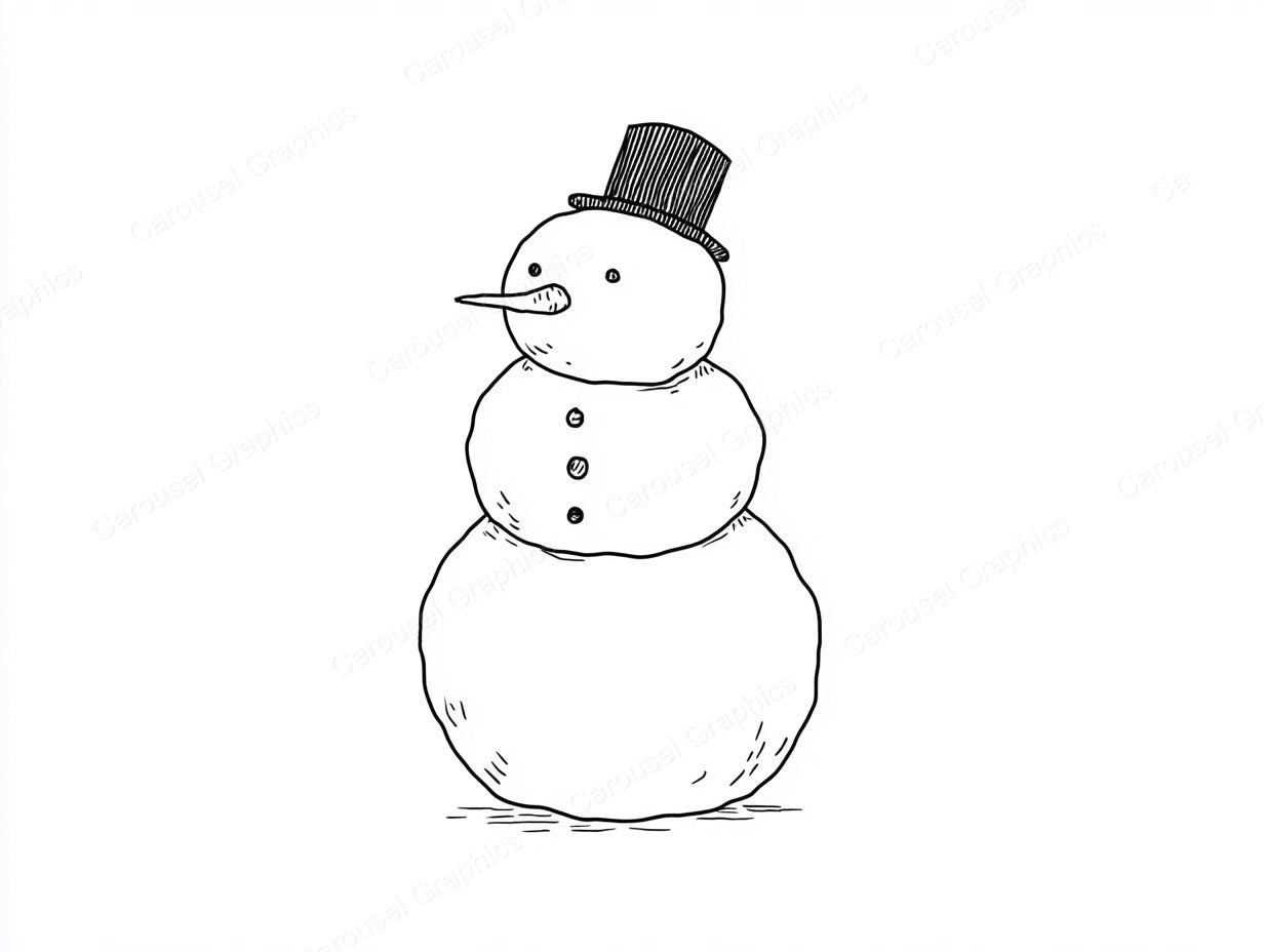 Snowmen Vector Graphic preview