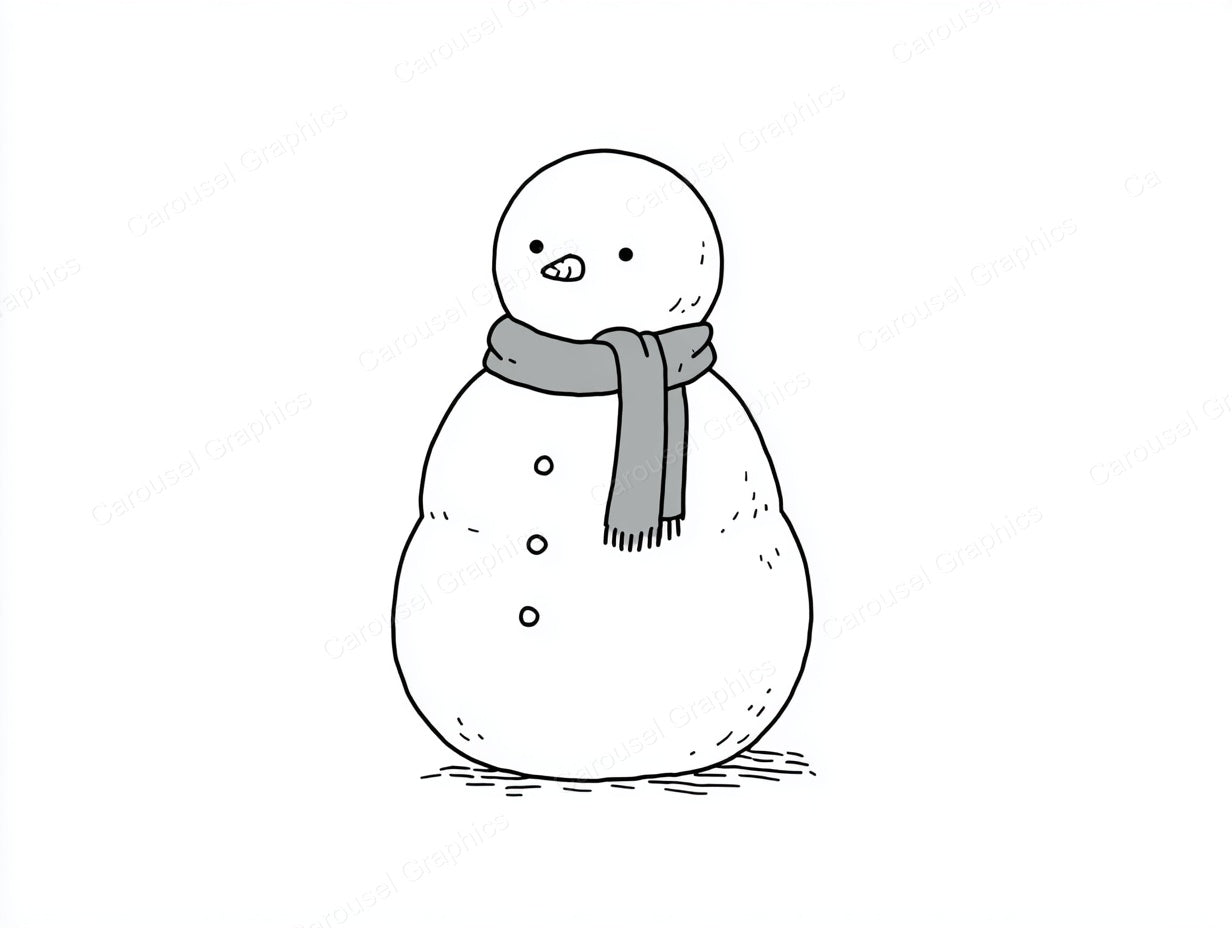 Snowmen Vector Graphic preview