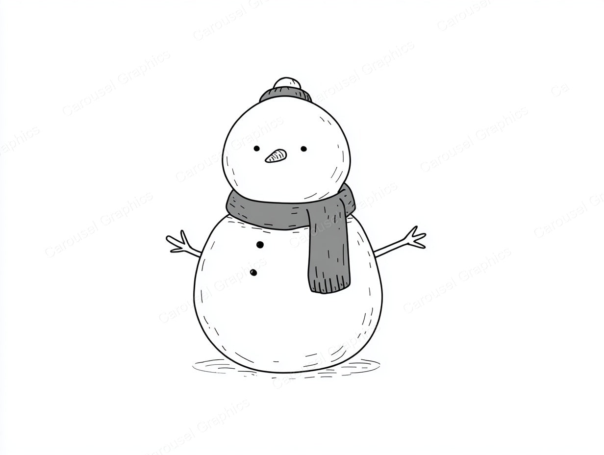 Snowmen Vector Graphic preview