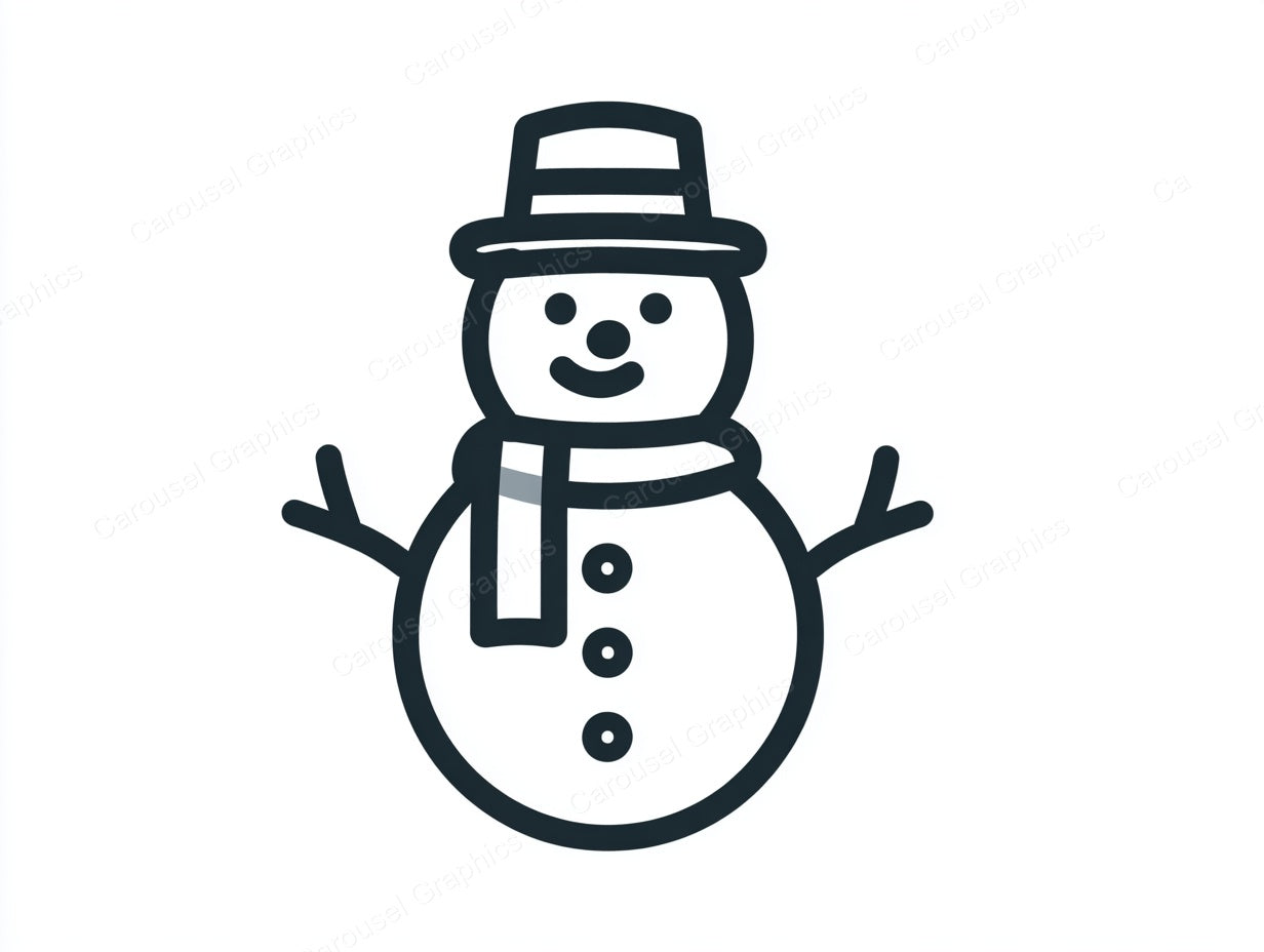Snowmen Vector Graphic preview