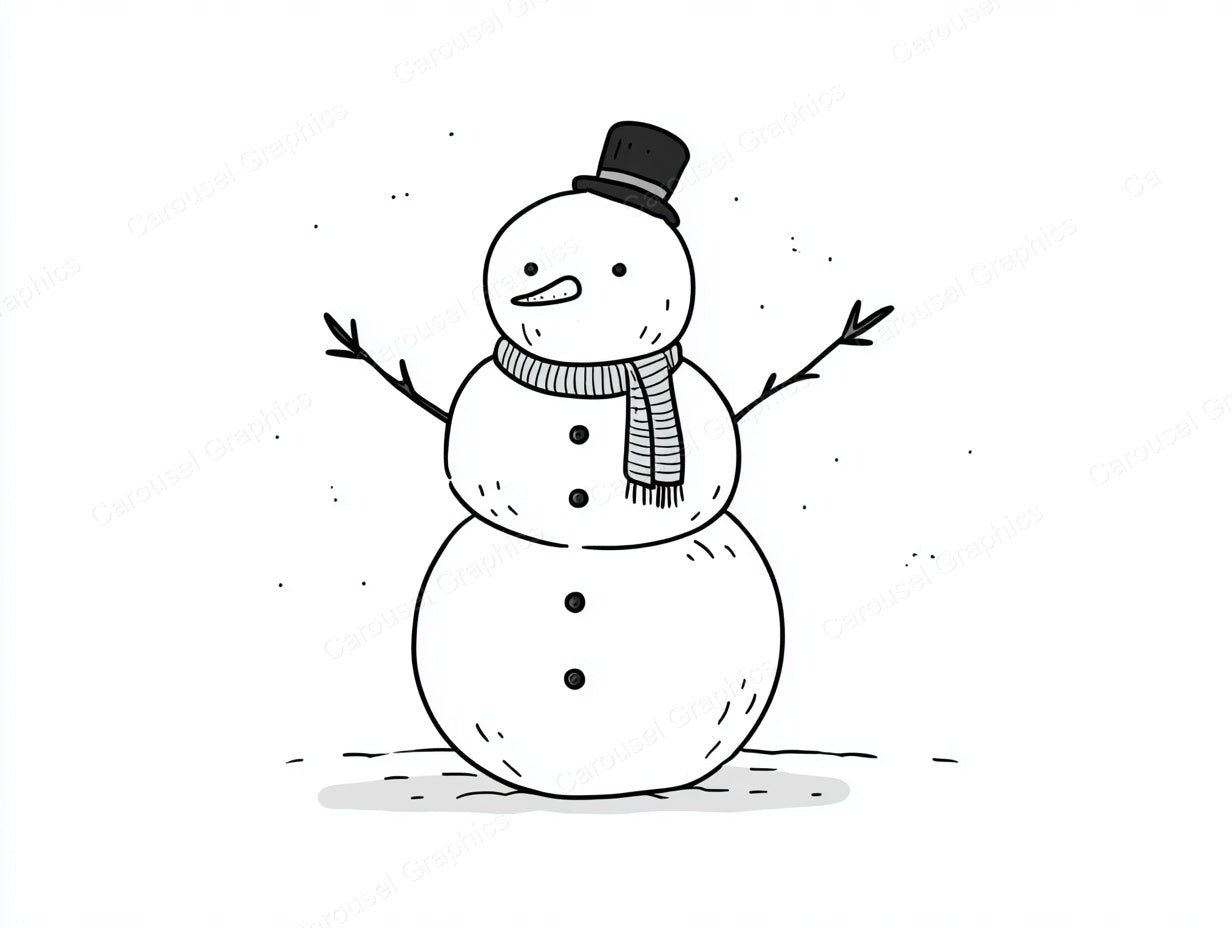 Snowmen Vector Graphic preview