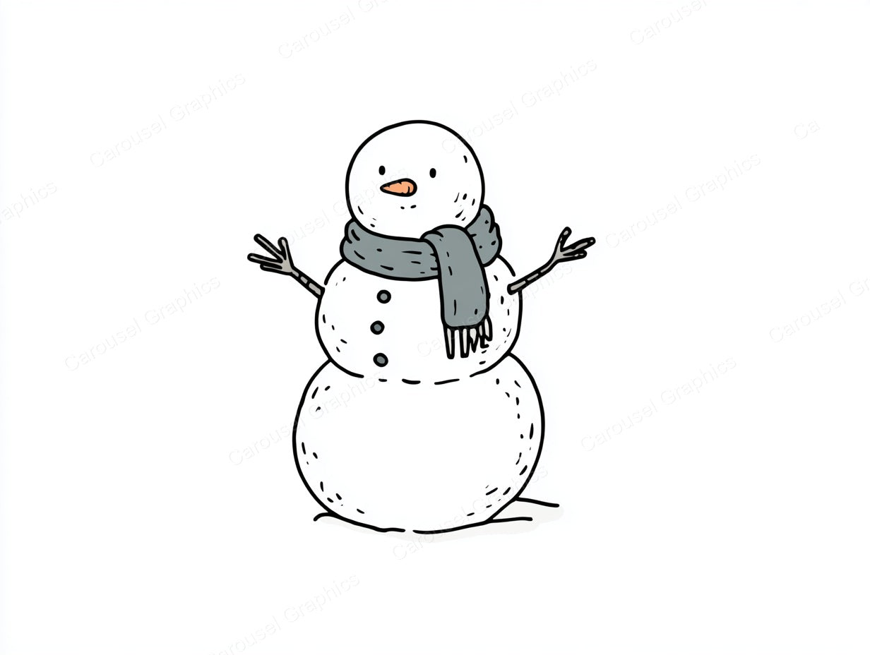 Snowmen Vector Graphic preview