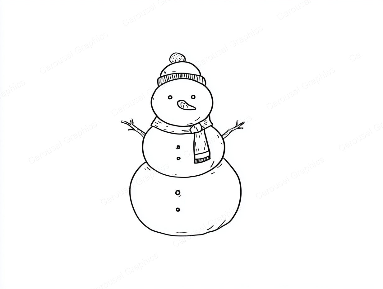 Snowmen Vector Graphic preview