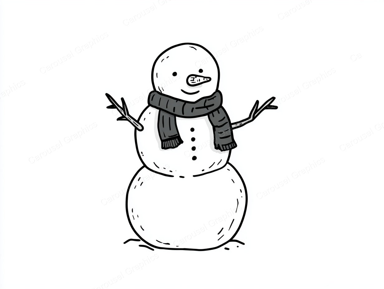 Snowmen Vector Graphic preview