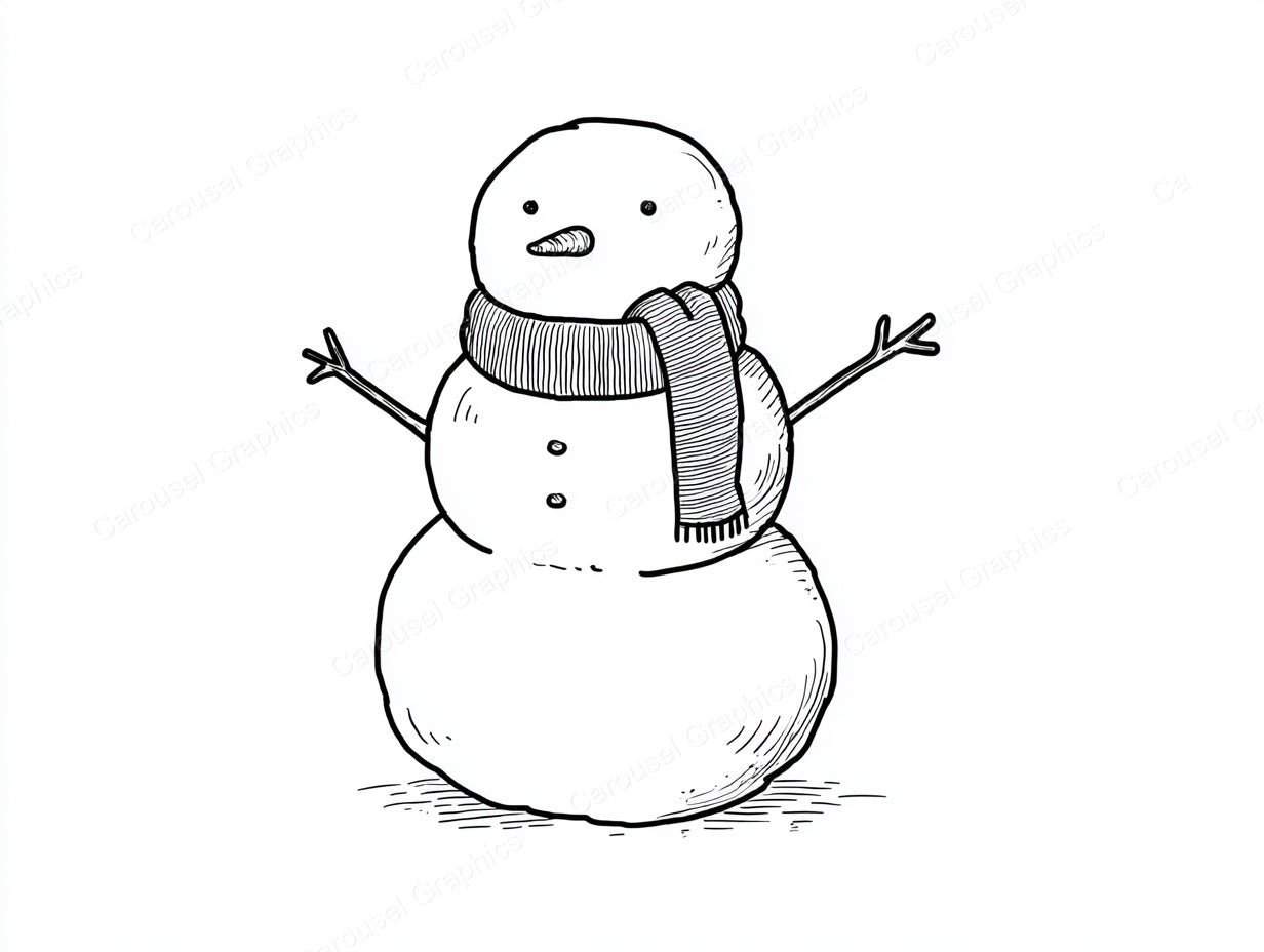 Snowmen Vector Graphic preview