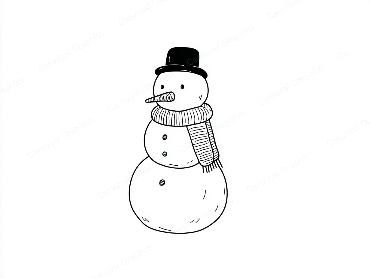 Snowmen Vector Graphic preview