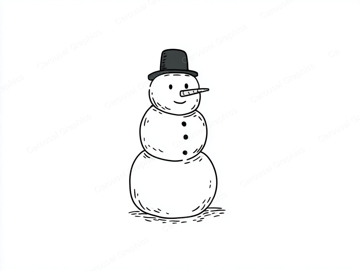 Snowmen Vector Graphic preview