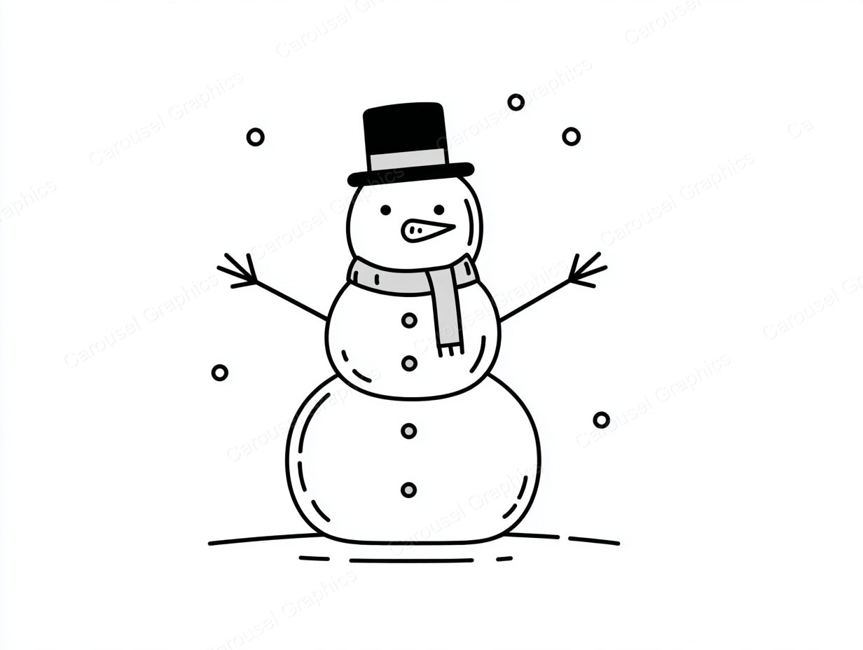 Snowmen Vector Graphic preview