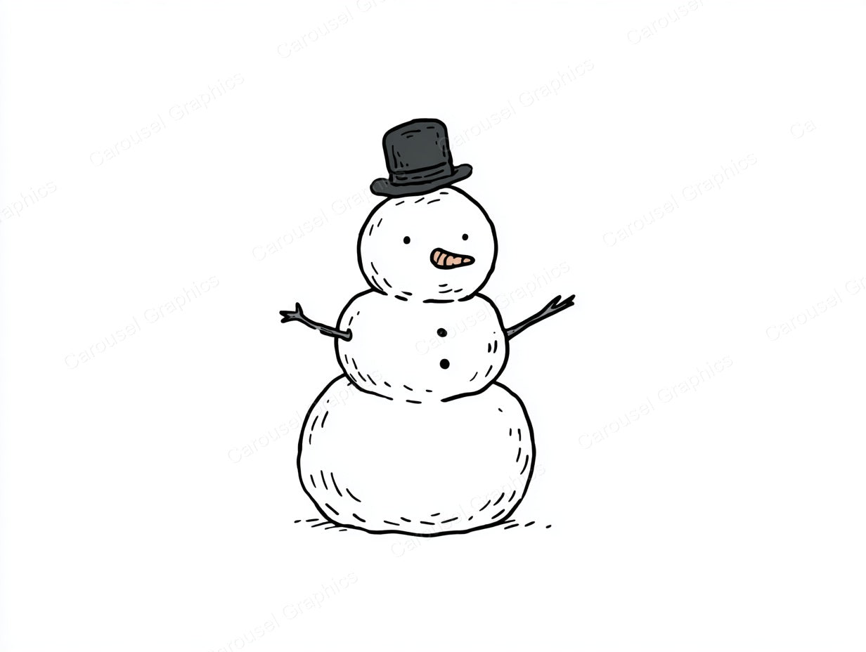 Snowmen Vector Graphic preview