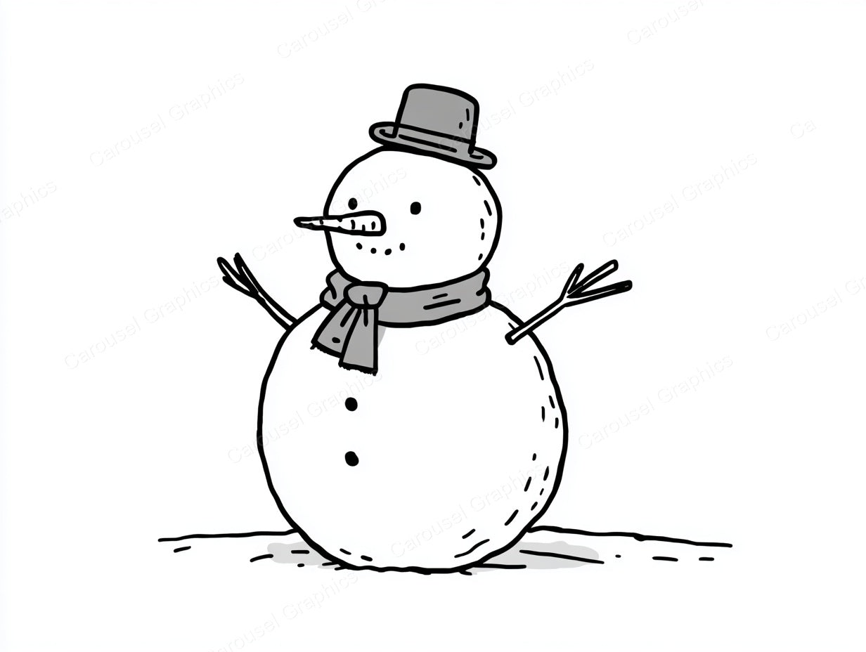 Snowmen Vector Graphic preview