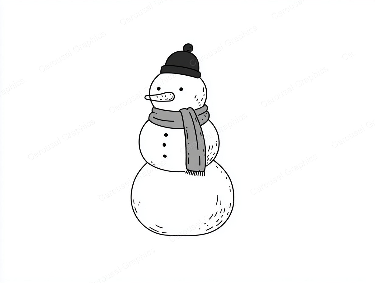 Snowmen Vector Graphic preview