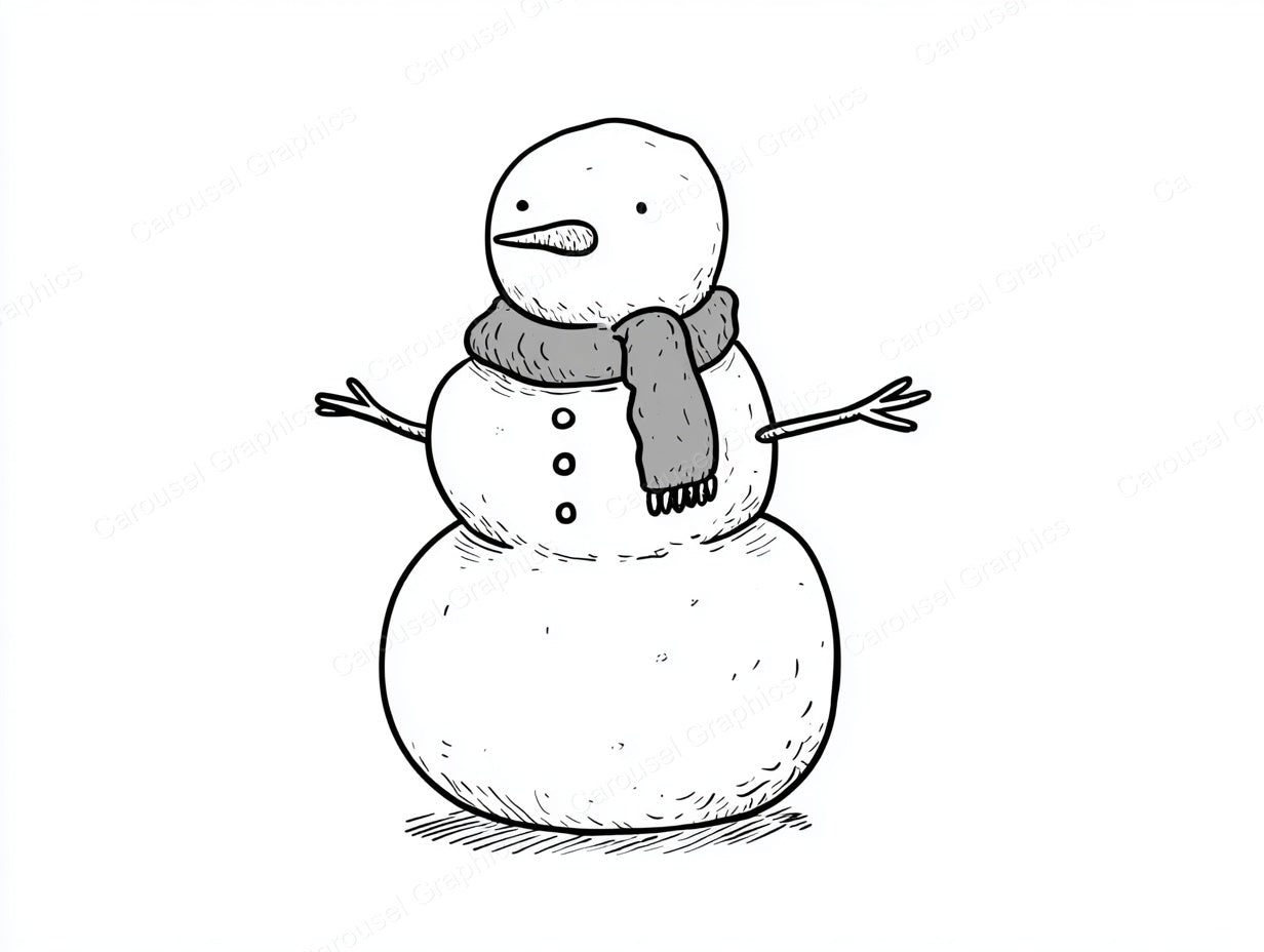 Snowmen Vector Graphic preview